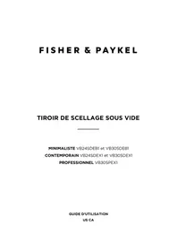 Notice Fisher & Paykel VB24SDEX1 Accessoire de cuisine