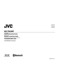 Notice JVC KDT822BT Autoradio