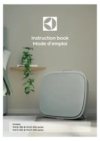 Notice ELECTROLUX WA71304GY Hava temizleyici