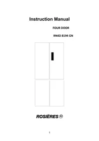 ROSIERES RN4D 8194 GN - Réfrigérateur