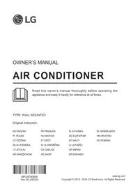 Notice LG S12ET Kondizzjonatur tal-arja