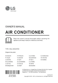 Notice LG S09ES Kondizzjonatur tal-arja
