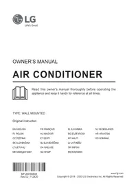 Notice LG AC12BQ Kondizzjonatur tal-arja