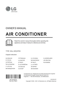 Notice LG AP12RT Kondizzjonatur tal-arja