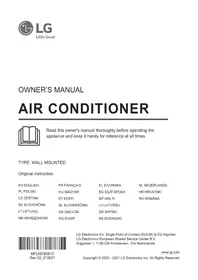 Notice LG AP09RT Kondizzjonatur tal-arja