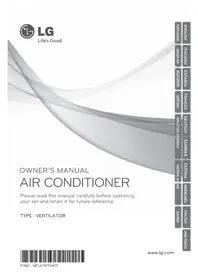 Notice LG LZH200GBA2 Klima uređaj