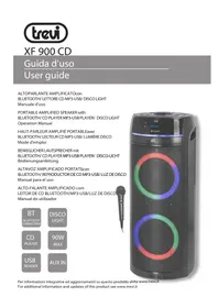 Notice Trevi XF 900 CD Speaker