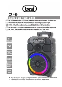 Notice Trevi XF 460 Vocero
