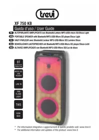 Notice Trevi XF 750 KB Vocero