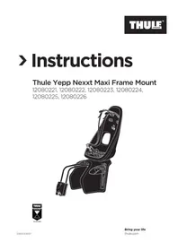Notice THULE YEPP NEXXT MAXI FRAME MOUNTED Siège vélo enfant