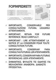 Notice Foppapedretti TENERORSO Lit bébé