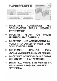 Notice Foppapedretti BUNNY&CO Lit bébé