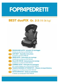 Notice Foppapedretti BEST DUOFIX Cadeira de carro