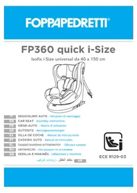 Notice Foppapedretti FP360 Kindersitz