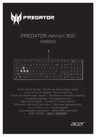 Notice ACER PREDATOR AETHON 300 Clavier
