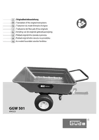 Notice Güde GGW 501 Remorque de jardin
