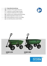 Notice Güde GGW 300 Remorque de jardin