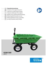 Notice Güde GGW 500 Remorque de jardin