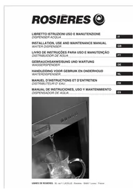 ROSIERES RPA60IN - Distribuidor de água