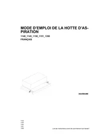 ROSIERES RHT 93241 IN - Hotte