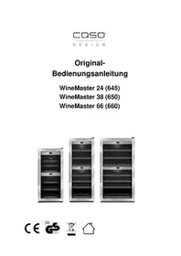 Notice CASO WINECOMFORT 38 Bodega