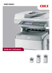 Notice OKI MC861DN Imprimante