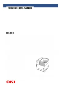 Notice OKI B8300N Imprimante