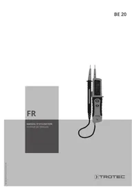 Notice TROTEC BE20 équipements de mesure