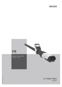Notice TROTEC MD200 Magnétomètre