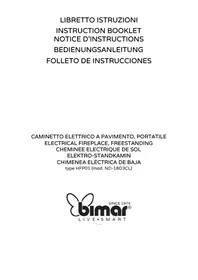 Notice Bimar HFP01 Cheminée