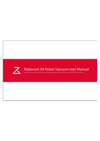 Notice ROBOROCK S4 Robot aspirador