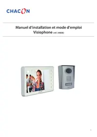 Notice CHACON 34808 Interphone