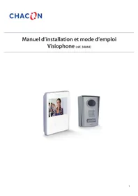 Notice CHACON 34844 Interphone