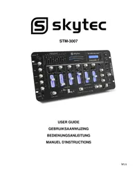 Notice Skytec STM3007 Equipement DJ