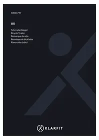 Notice Klarfit OX REMORQUE A VELO