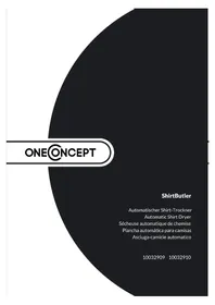 Notice OneConcept SHIRTBUTLER Asciugatrice