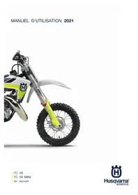 Notice HUSQVARNA TC 50 (2021) Moto