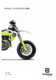 Notice HUSQVARNA FS 450 (2021) Moto