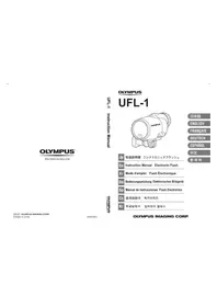 Notice OLYMPUS UFL1 Flash électronique