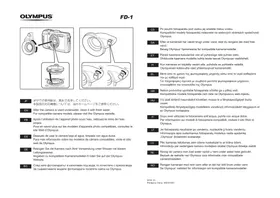 Notice OLYMPUS FD1 Appareil photo numérique