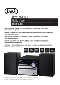 Notice Trevi HCX 10D6 DAB Système hifi