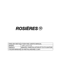 ROSIERES RHC9401RB - Hotte