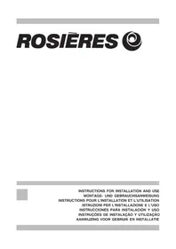 ROSIERES RHG5271RB - Hotte