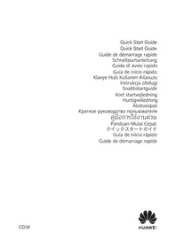 Notice HUAWEI ULTRATHIN KEYBOARD CD34 Tastiera