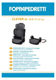 Notice Foppapedretti CLEVER Siège de voiture
