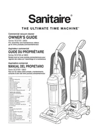 Notice Sanitaire FORCE QUIETCLEAN SC5713D Aspirateur
