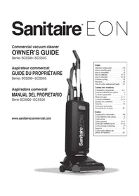 Notice Sanitaire EON QUIETCLEAN SC5500B Aspirateur
