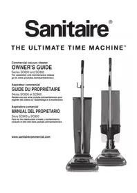 Notice Sanitaire TRADITION SC689B Aspirateur