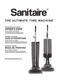 Notice Sanitaire TRADITION SC688B Aspirateur