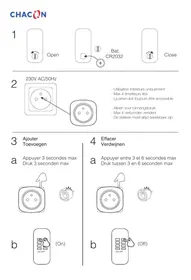 Notice CHACON 54671 Télécommande